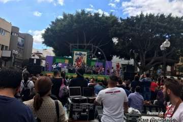 Día infantil en las fiestas de Los Llanos de Telde (Foto TA)